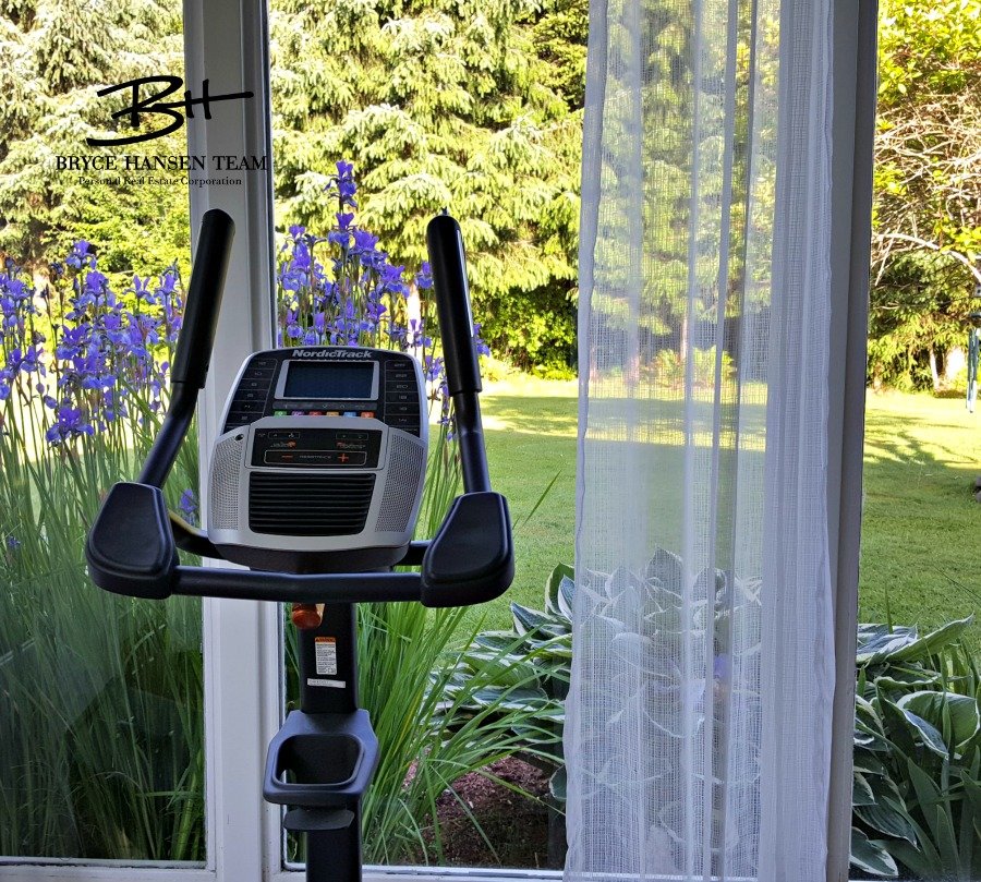Comox Valley Garden View Home Gym